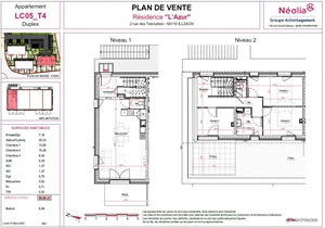 duplex-triplex à la vente -   68110  ILLZACH, surface 88 m2 vente duplex-triplex - UBI428368349